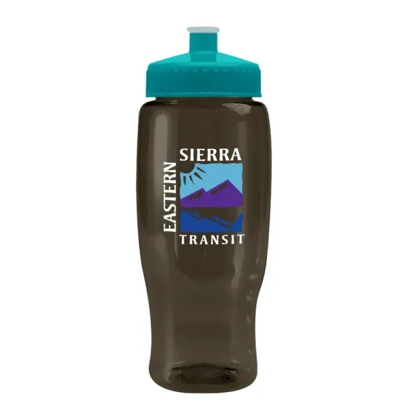 27 oz. transparent recycled PET bottle with push-pull lid.... from ASI 88060 Snugz/USA Inc