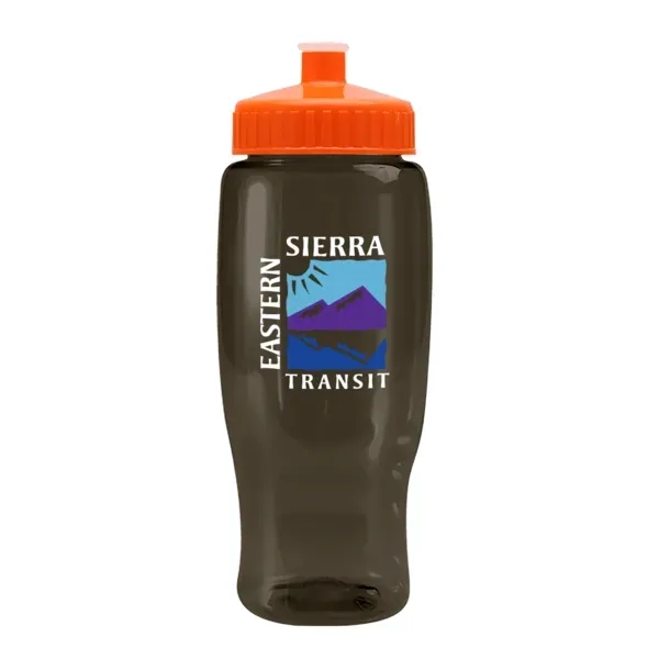 27 oz. transparent recycled PET bottle with push-pull lid.... from ASI 88060 Snugz/USA Inc