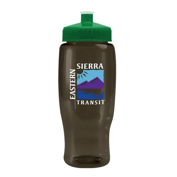 27 oz. transparent recycled PET bottle with push-pull lid.... from ASI 88060 Snugz/USA Inc