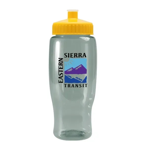 27 oz. transparent recycled PET bottle with push-pull lid.... from ASI 88060 Snugz/USA Inc