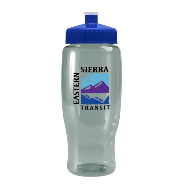 27 oz. transparent recycled PET bottle with push-pull lid.... from ASI 88060 Snugz/USA Inc