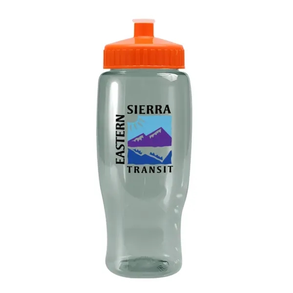 27 oz. transparent recycled PET bottle with push-pull lid.... from ASI 88060 Snugz/USA Inc