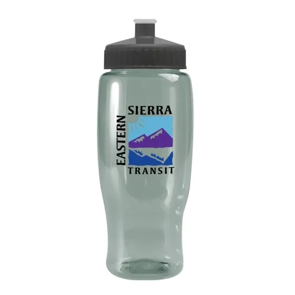 27 oz. transparent recycled PET bottle with push-pull lid.... from ASI 88060 Snugz/USA Inc