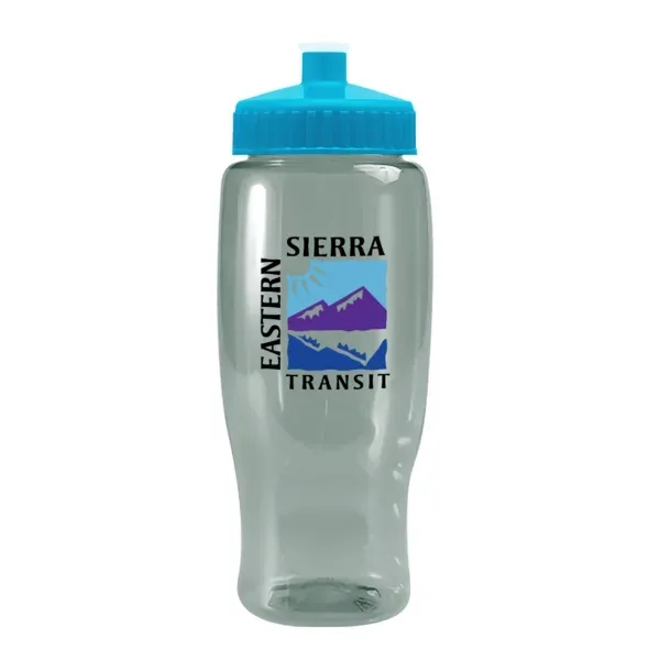 27 oz. transparent recycled PET bottle with push-pull lid.... from ASI 88060 Snugz/USA Inc
