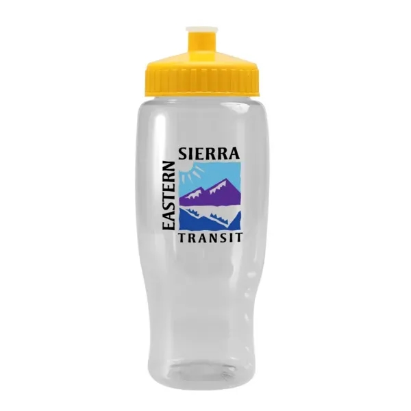 27 oz. transparent recycled PET bottle with push-pull lid.... from ASI 88060 Snugz/USA Inc