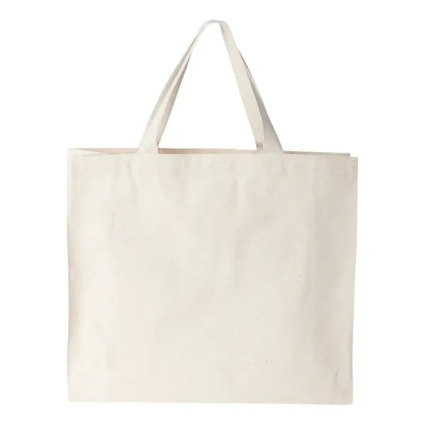 Canvas tote with 14" handles. Blank product.... from ASI 84358 S&S Activewear