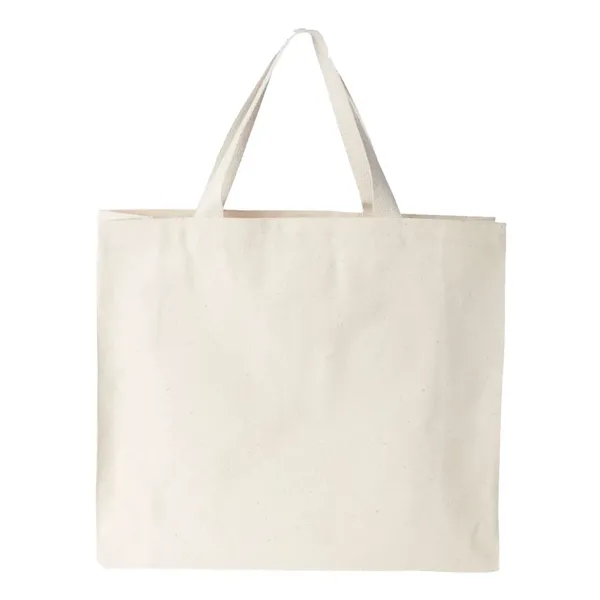 Canvas tote with 14" handles. Blank product.... from ASI 84358 S&S Activewear