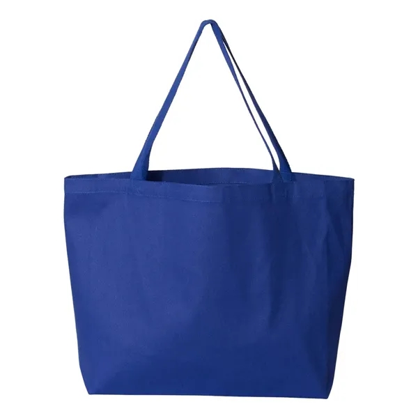 Cotton canvas tote with 22" handles. Blank product.... from ASI 84358 S&S Activewear
