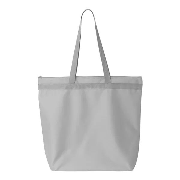 Recycled zipper tote. Blank product.... from ASI 84358 S&S Activewear