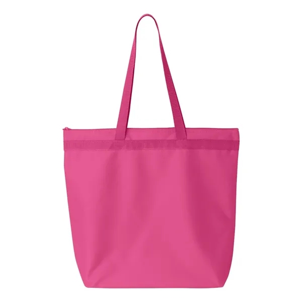 Recycled zipper tote. Blank product.... from ASI 84358 S&S Activewear