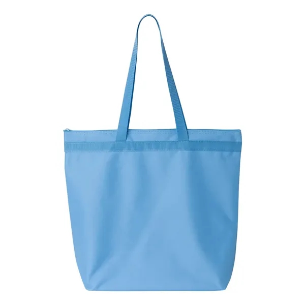 Recycled zipper tote. Blank product.... from ASI 84358 S&S Activewear