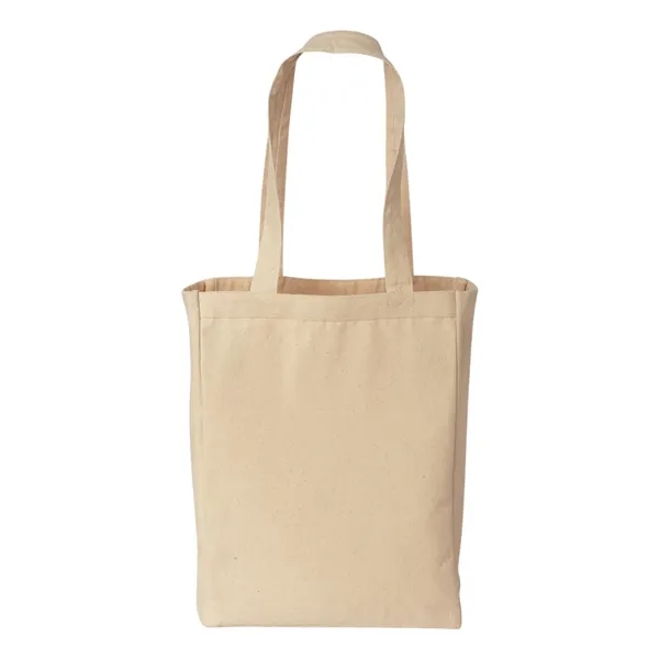 Gusseted cotton canvas tote. Blank product.... from ASI 84358 S&S Activewear