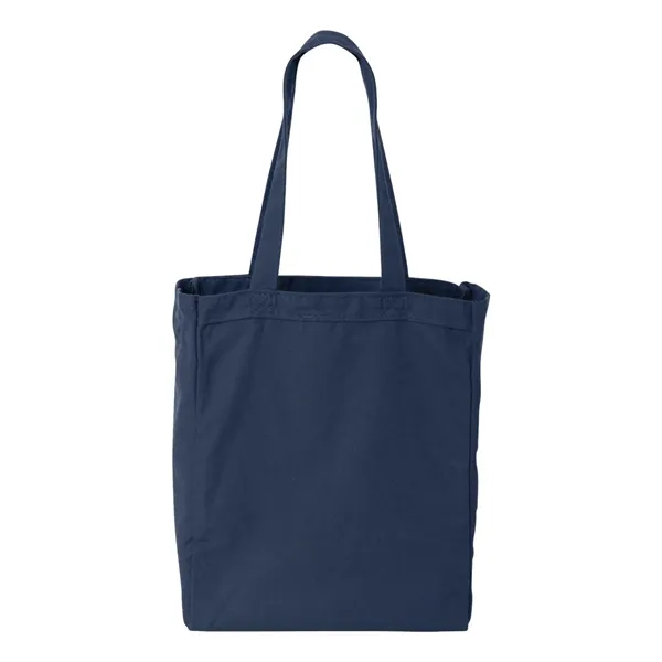 Gusseted cotton canvas tote. Blank product.... from ASI 84358 S&S Activewear