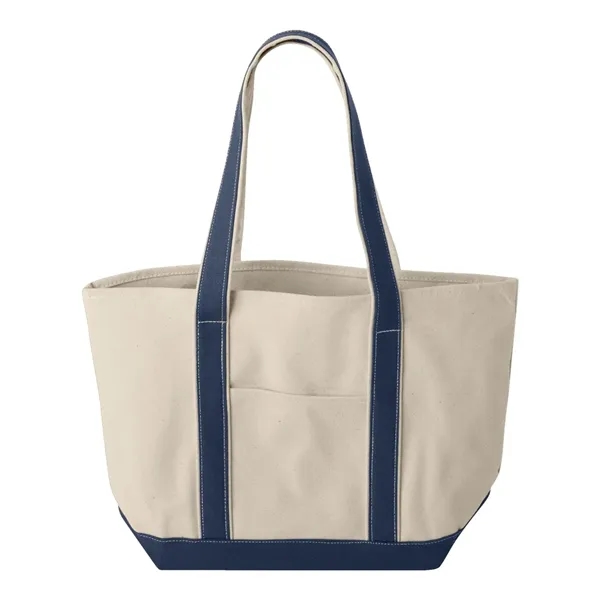 Heavy-duty cotton canvas bag with internal storage pocket... from ASI 84358 S&S Activewear