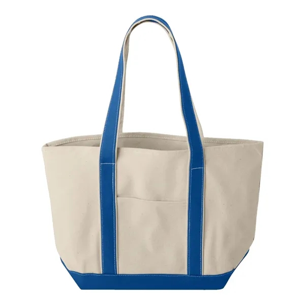 Heavy-duty cotton canvas bag with internal storage pocket... from ASI 84358 S&S Activewear