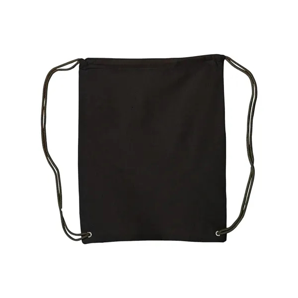 Cotton canvas drawstring backpack... from ASI 84358 S&S Activewear