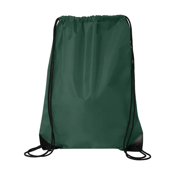 Drawstring backpack with black cord drawstring. Blank product.... from ASI 84358 S&S Activewear