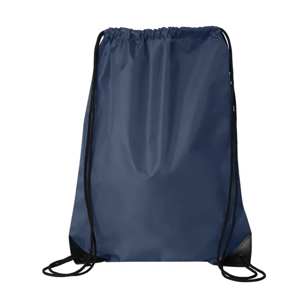 Drawstring backpack with black cord drawstring. Blank product.... from ASI 84358 S&S Activewear