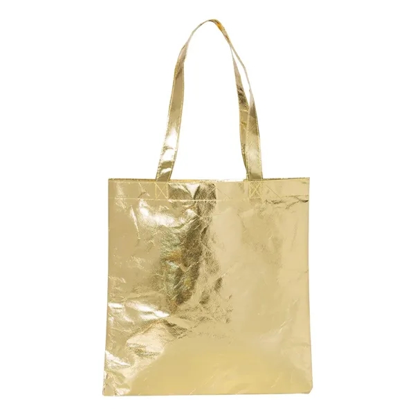 Liberty Bags Easy Print Metallic Tote Bag... from ASI 84358 S&S Activewear