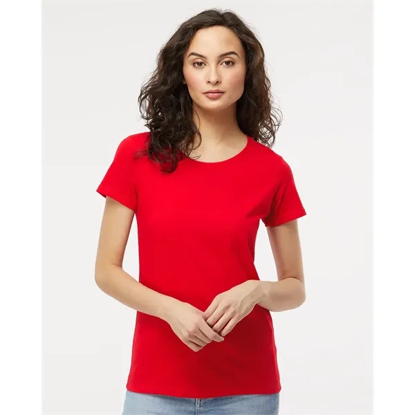 M&O Women's Gold Soft Touch T-Shirt... from ASI 84358 S&S Activewear