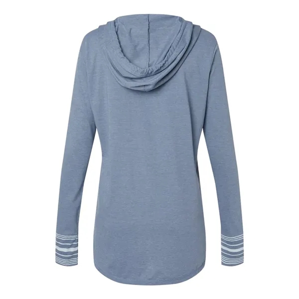 MV Sport Women's Heathered Jersey Hooded Tunic... from ASI 84358 S&S Activewear
