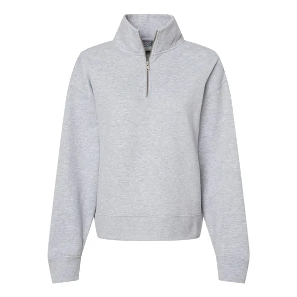 MV Sport Women's Sueded Fleece Quarter-Zip Sweatshirt... from ASI 84358 S&S Activewear