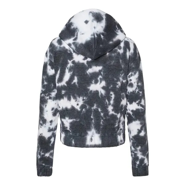 MV Sport Women's Sueded Fleece Tie-Dyed Crop Hooded Sweat...... from ASI 84358 S&S Activewear