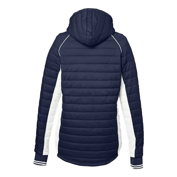 Nautica Women's Nautical Mile Hooded Puffer Jacket... from ASI 84358 S&S Activewear