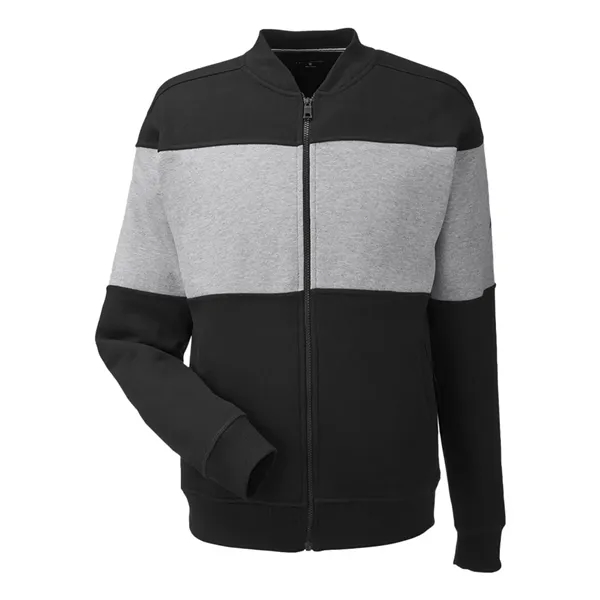 Nautica Anchor Fleece Colorblocked Bomber Jacket... from ASI 84358 S&S Activewear