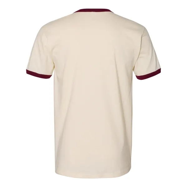 Men's ringer t-shirt made from 100% combed ring-spun cotton and features... from ASI 84358 S&S Activewear