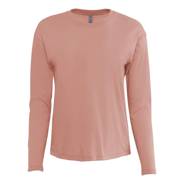 Next Level Women's Cotton Relaxed Long Sleeve T-Shirt... from ASI 84358 S&S Activewear