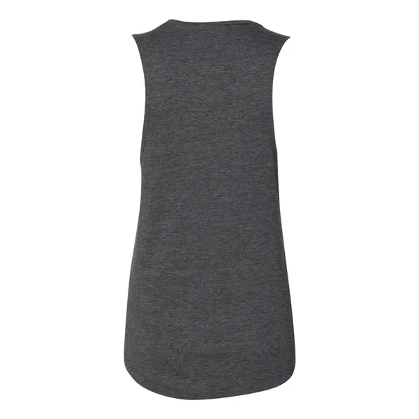 Women's tank top made from poly-cotton; features hemmed, oversized armholes, baby... from ASI 84358 S&S Activewear