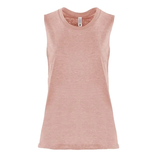 Women's tank top made from poly-cotton; features hemmed, oversized armholes, baby... from ASI 84358 S&S Activewear