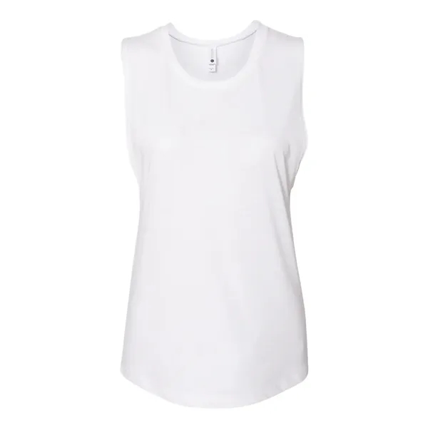 Women's tank top made from poly-cotton; features hemmed, oversized armholes, baby... from ASI 84358 S&S Activewear