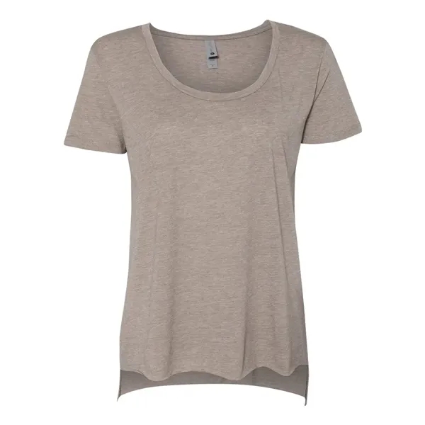 Women's relaxed fit poly-cotton blended t-shirt with scoop neckline, baby rib,... from ASI 84358 S&S Activewear