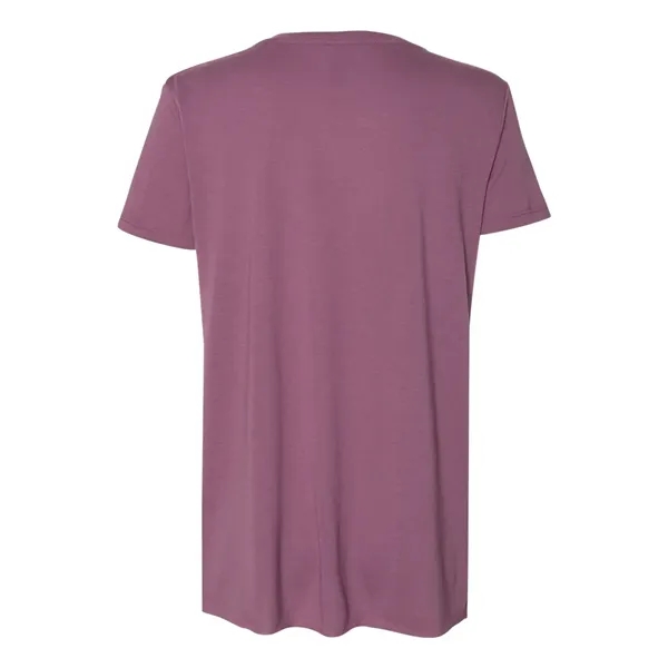 Women's relaxed fit poly-cotton blended t-shirt with scoop neckline, baby rib,... from ASI 84358 S&S Activewear