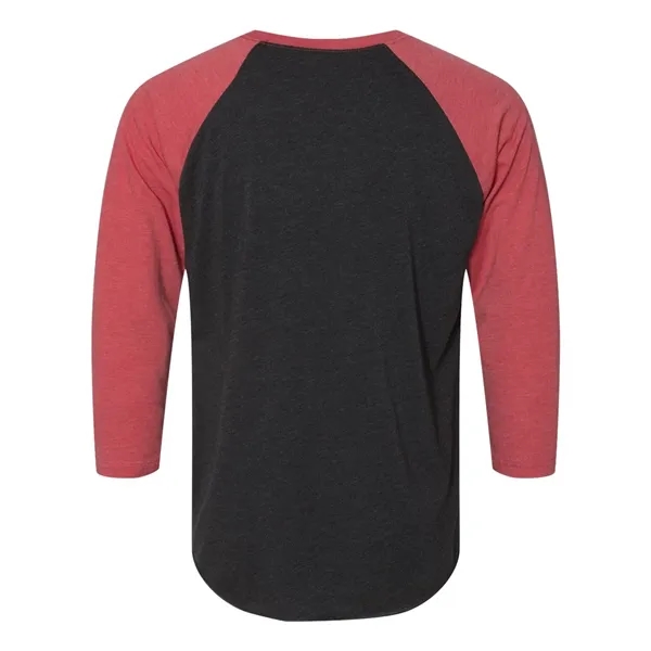 Unisex Triblend Three-Quarter Sleeve Raglan Tee... from ASI 84358 S&S Activewear