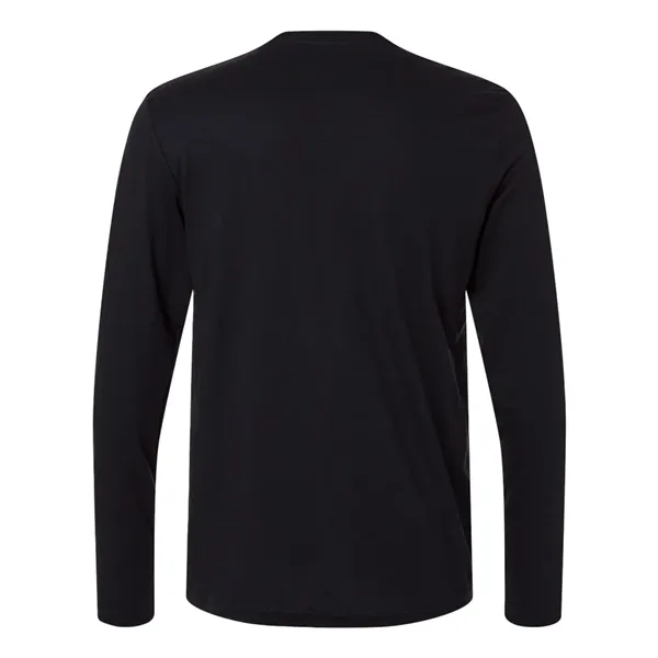 Triblend long sleeve crew with a 1x1 baby rib collar and... from ASI 84358 S&S Activewear