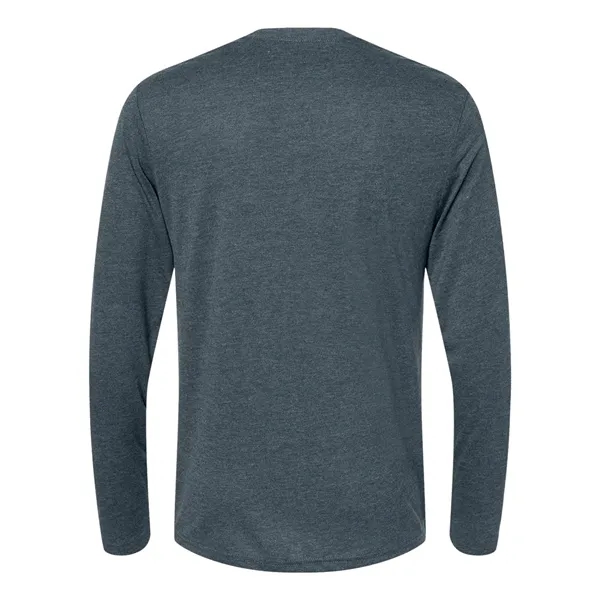 Triblend long sleeve crew with a 1x1 baby rib collar and... from ASI 84358 S&S Activewear