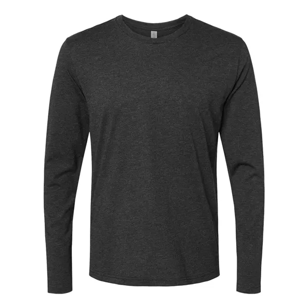 Triblend long sleeve crew with a 1x1 baby rib collar and... from ASI 84358 S&S Activewear
