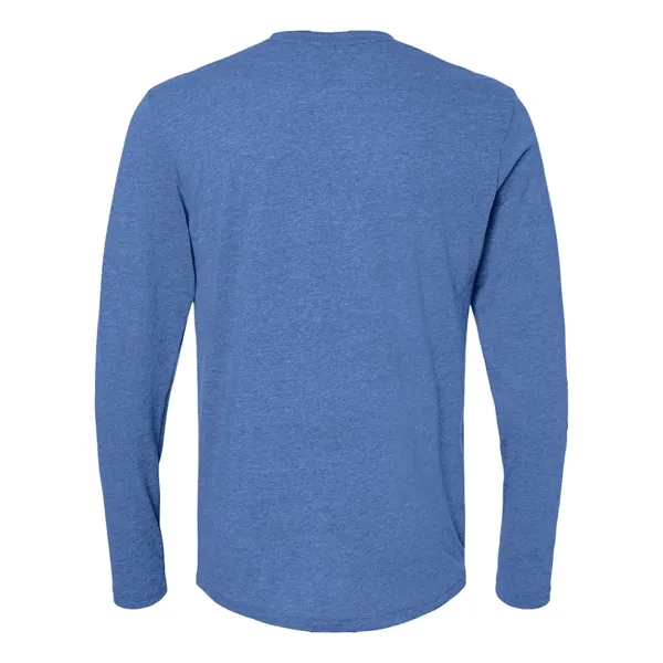Triblend long sleeve crew with a 1x1 baby rib collar and... from ASI 84358 S&S Activewear