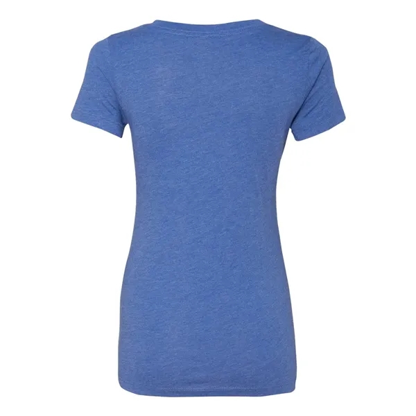 Next Level Women's Triblend Deep V-Neck T-Shirt, blank.... from ASI 84358 S&S Activewear