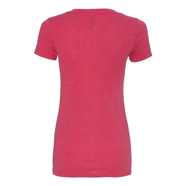 Next Level Women's Triblend Deep V-Neck T-Shirt, blank.... from ASI 84358 S&S Activewear