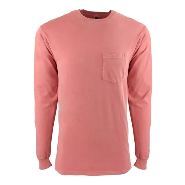 Inspired Dye Long Sleeve Pocket Crew... from ASI 84358 S&S Activewear