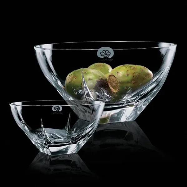 Lead free crystal beautifully shaped bowl with square bottom and cuts.... from ASI 84592 St Regis Group