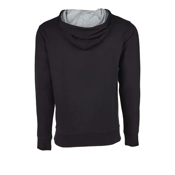 French terry fleece pullover with contrast hood lining and drawcord, metal... from ASI 84358 S&S Activewear