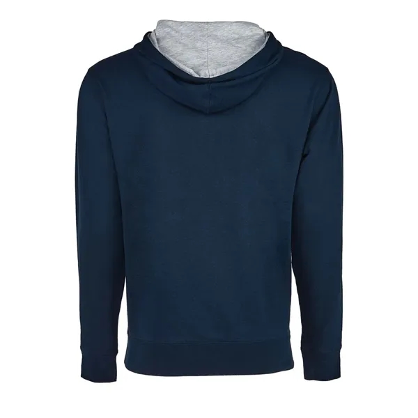 French terry fleece pullover with contrast hood lining and drawcord, metal... from ASI 84358 S&S Activewear