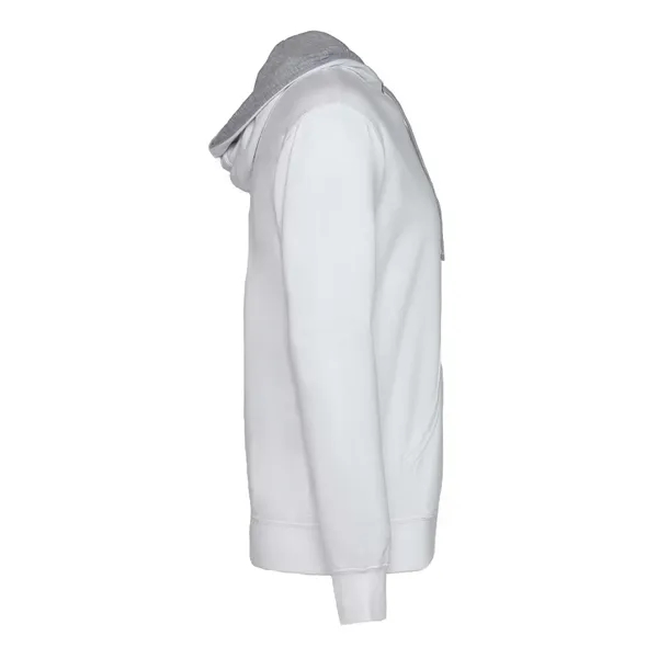 French terry fleece pullover with contrast hood lining and drawcord, metal... from ASI 84358 S&S Activewear