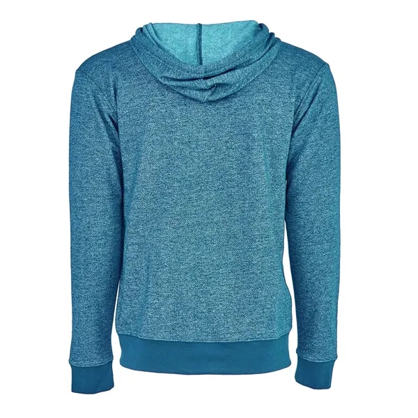 Denim fleece hooded zip available in six colors with a YKK... from ASI 84358 S&S Activewear