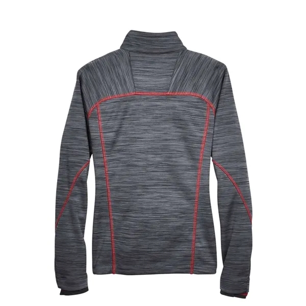 North End Women's Flux Melange Bonded Fleece Jacket... from ASI 84358 S&S Activewear